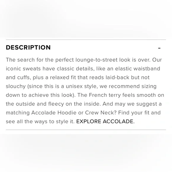 ALO Accolade Navy Sweatpants - Picture 5 of 9